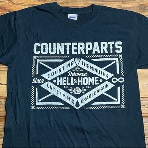 Counterparts Dead Stock Band Tee Shirt